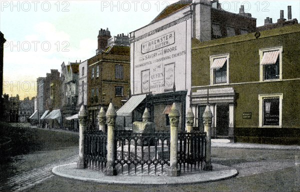 Coronation Stone, Kingston upon Thames, London, 20th Century. Artist: Unknown