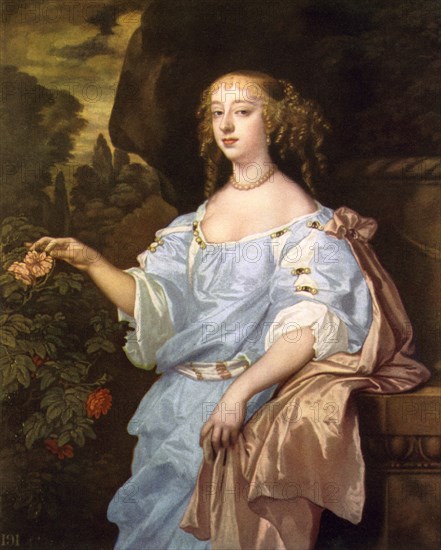 Henrietta Boyle, Countess of Rochester, c1660s.Artist: Peter Lely