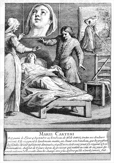 Marie Carteri, 1737, (1885). Artist: Unknown