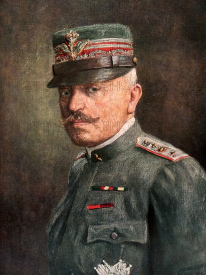 Luigi Cadorna, Italian First World War general, (1926). Artist: Unknown