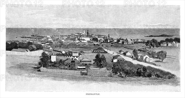 Fremantle, 1886.Artist: Julian Ashton