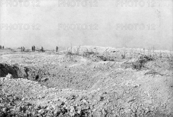 The landscape of Mort-Homme, Verdun, France, First World War, 1917. Artist: Unknown