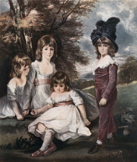 'Juvenile Retirement', 18th century, (1912).Artist: L Edwards