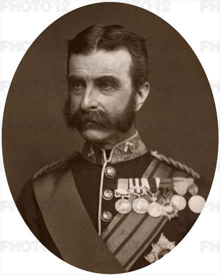 Major-General Lord Chelmsford, British soldier, 1882.Artist: Lock & Whitfield