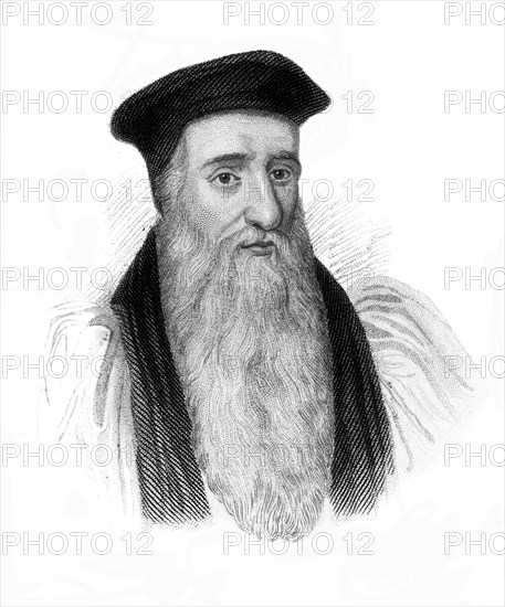 Thomas Cranmer, Archbishop of Canterbury, (c1850). Artist: Unknown