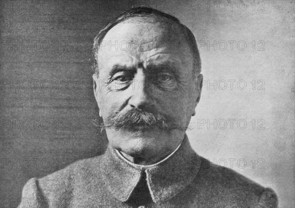 Ferdinand Foch, French general and Allied Supreme Commander in World War I, 26 March 1918. Artist: Unknown