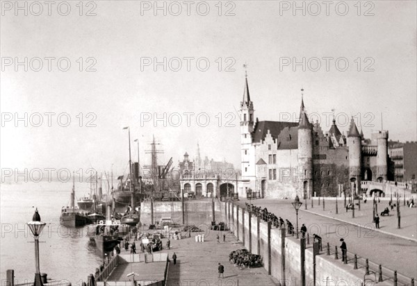 Antwerp, 1898.Artist: James Batkin