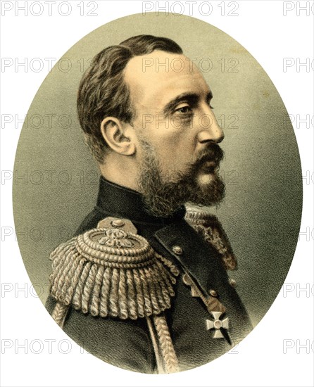 The Grand Duke Nicholas, 19th century.Artist: Cassell, Petter & Galpin