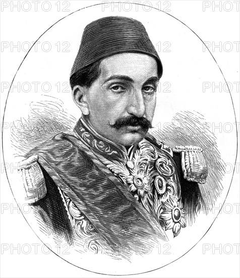 Abdul Hamid II, Sultan of Turkey, 19th century. Artist: Unknown