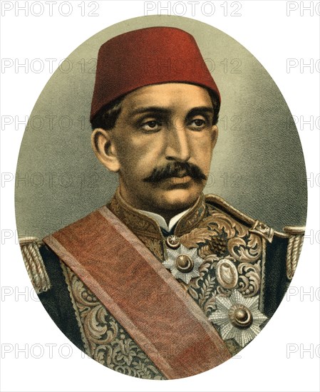 Abdul Hamid II, Sultan of Turkey, late 19th century. Artist: Unknown ...