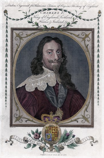 Charles I of England, (1784).Artist: Woodman & Mutlow