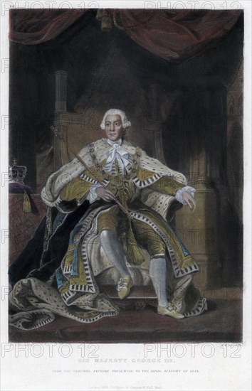 George III, King of Great Britain and Ireland, (1836). Artist: Samuel William Reynolds