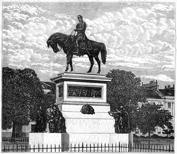 The Albert Memorial, Charlotte Square, Edinburgh, 1900. Artist: Unknown