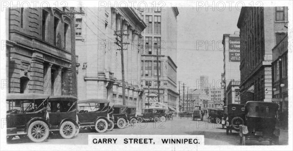 Garry Street, Winnipeg, Manitoba, Canada, c1920s. Artist: Unknown