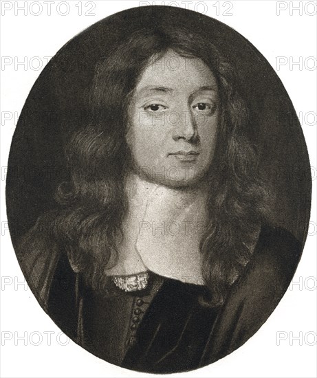 John Milton, English poet, 17th century, (1899). Artist: Unknown