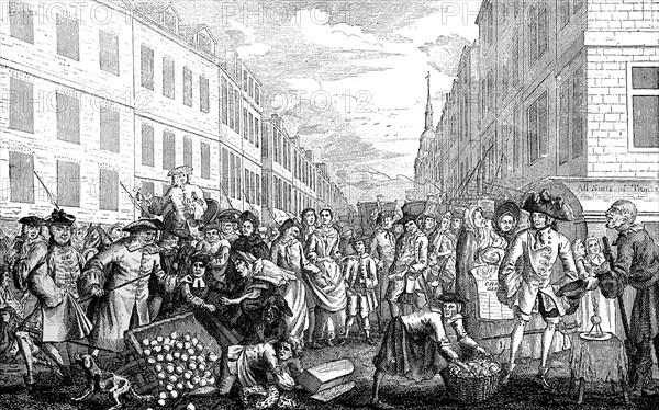 'Christmas Gambolls, Boxing Day', 1747. Artist: Unknown