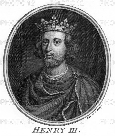 Henry III of England.Artist: Benoist - Photo12-Heritage Images-The ...