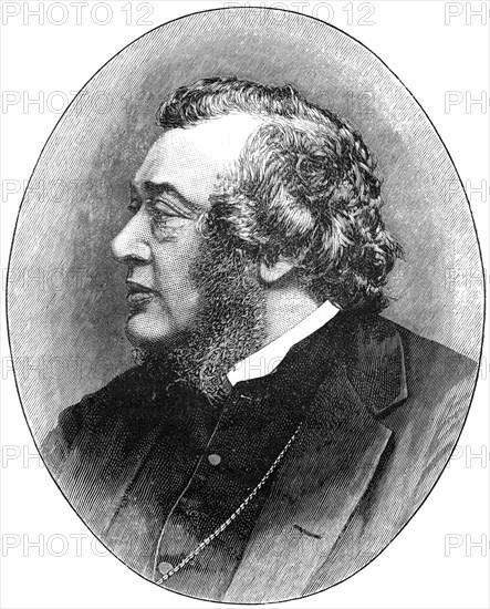 Norman Macleod, 19th century Scottish theologian, author and social reformer, (1900).Artist: Elliott & Fry