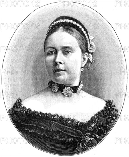 Victoria, Princess Royal, eldest daughter of Queen Victoria, (1900).Artist: Reichard & Lindner