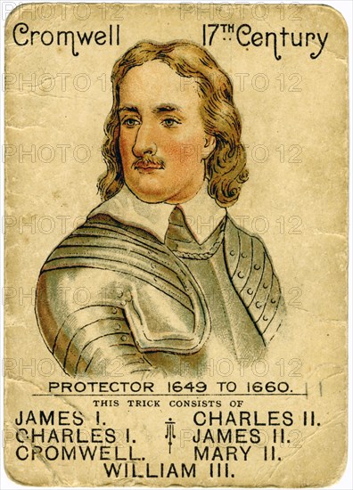 Oliver Cromwell (1599-1658), Lord Protector of England, 1901-1910. Artist: Unknown