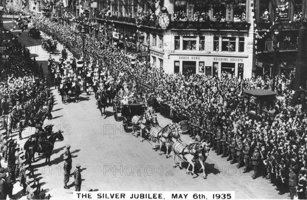 King George V's Silver Jubilee, London, 6th May, 1935. Artist: Unknown