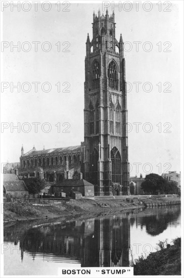 Boston Stump, Lincolnshire, 1937. Artist: Unknown