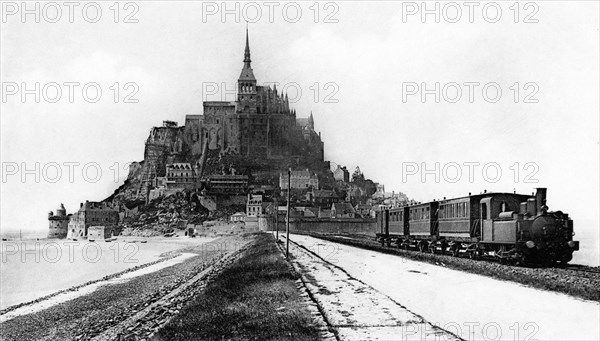 Mont-Saint-Michel, 20th Century.Artist: A L'Hermine