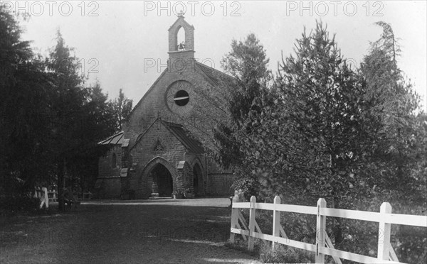 St Hugh's Church, Chakrata, India, 1917. Artist: Unknown