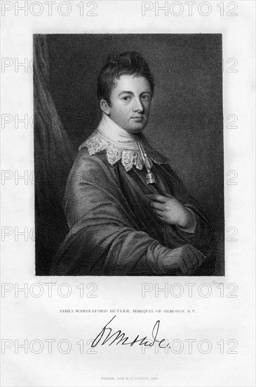 James Wandesford Butler, Marquis of Ormonde, 1830. Artist: Unknown