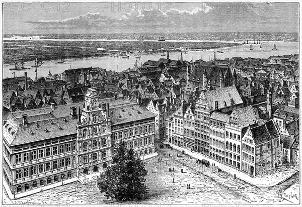 Antwerp, Belgium, 1898. Artist: Laplante