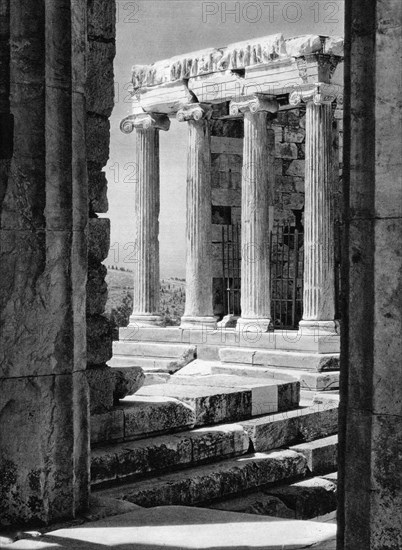 Temple of Nike, Athens, 1937. Artist: Martin Hurlimann