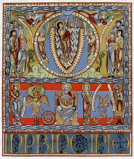 Ascension, c1155. Artist: Unknown