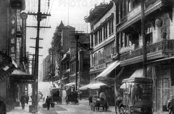 Chinatown, San Francisco, USA, 1926. Artist: Unknown