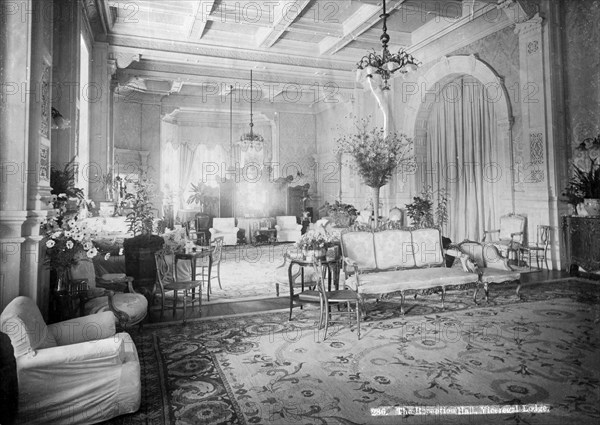 The reception hall, Viceregal Lodge, India, 20th century. Artist: Unknown