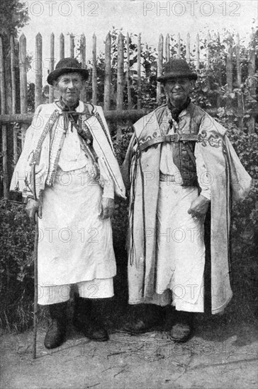 Two men from Krupina, Slovakia, 1922. Artist: Dr V Sixta