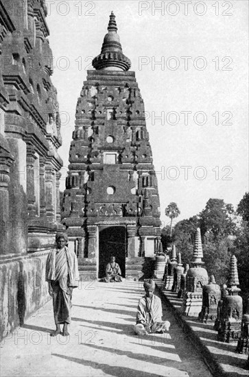 Buddh Gaya, Buddha's holiest place, India, 1922.Artist: Deaville Walker ...