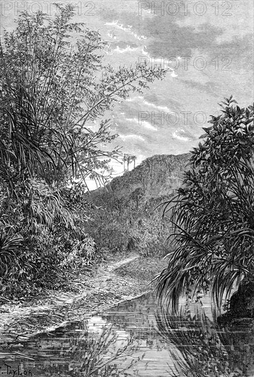 'Highland Landscape, Formosa', c1890. Artist: Unknown