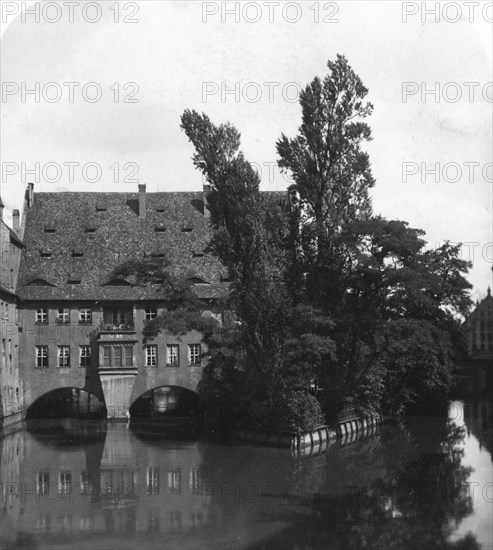 Holy Spirit Hospital, Nuremberg, Bavaria, Germany, c1900s.Artist: Wurthle & Sons