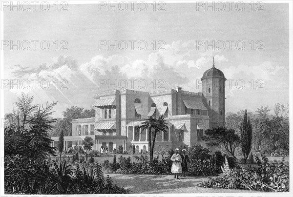 The Residency, Lucknow, India, c1860. Artist: Unknown