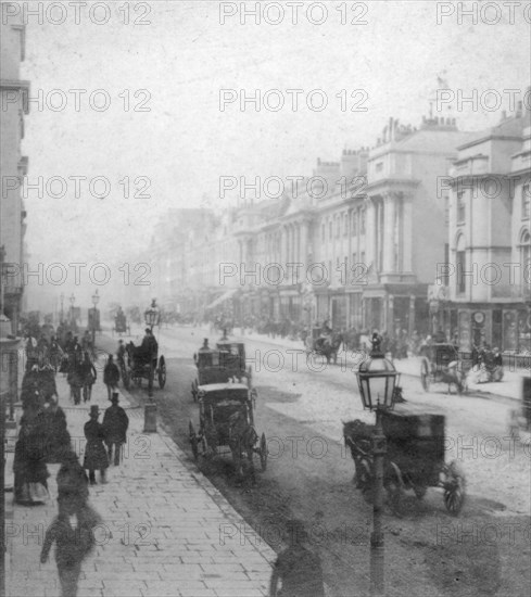 Regent Street, London, 1892. Artist: Unknown