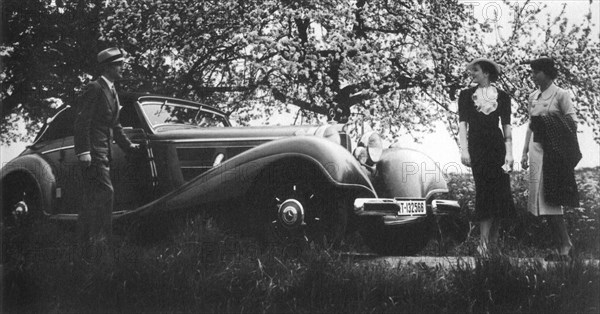 Mercedes-Benz car, c1930s. Artist: Unknown