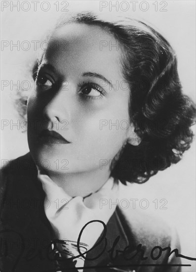 Merle Oberon (1911-1979), British actress, c1930s. Artist: Unknown