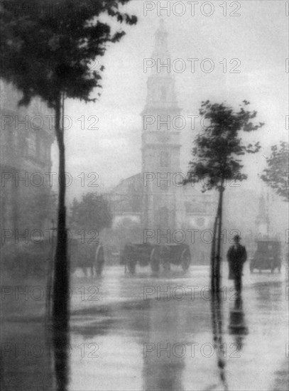 St Clement Danes Church, Strand, London, 1924-1926. Artist: GF Prior