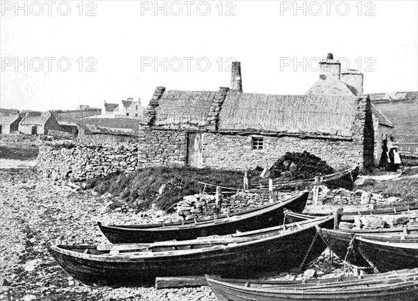 Moostegarth, Bressay, Shetland, Scotland, 1924-1926.Artist: JD Rattar