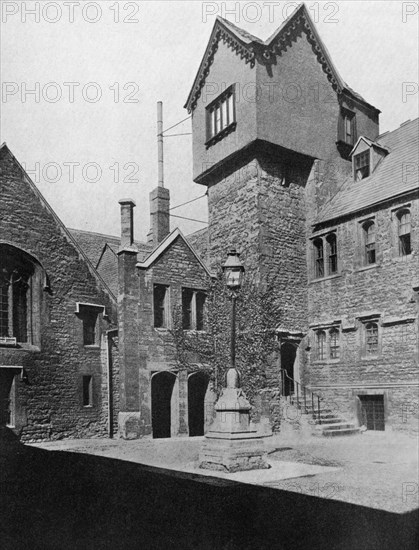 Merton College, Oxford, Oxfordshire, 1924-1926. Artist: HN King