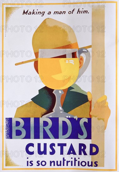 Bird's Custard advert, 1930. Artist: Unknown