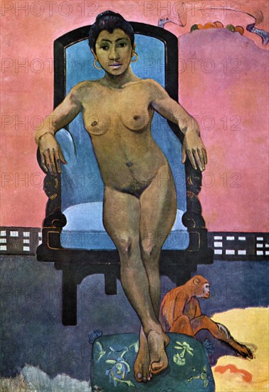 'Aita Tamari vahina Judith te Parari' (Annah the Javanese), 1893 (1939).Artist: Paul Gauguin