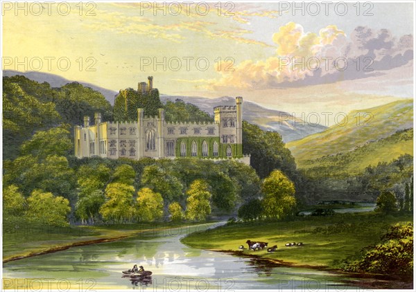 Arundel Castle, Sussex, home of the Duke of Norfolk, c1880. Artist: Unknown