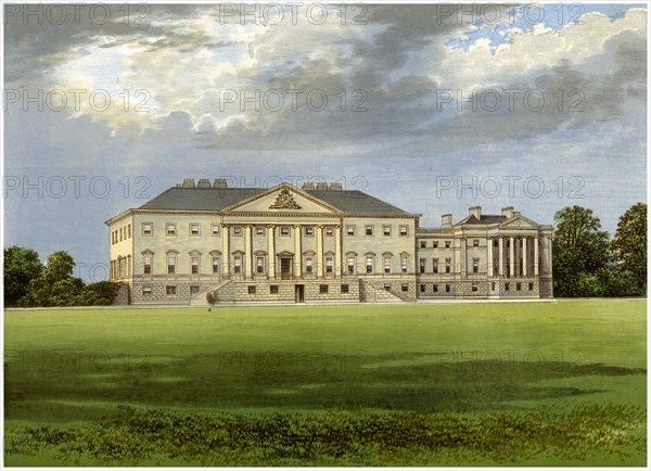 Nostell Priory, Yorkshire, home of the Winn family, c1880. Artist: Unknown