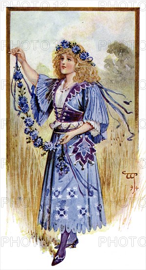 'The Cornflower', 1899. Artist: Unknown